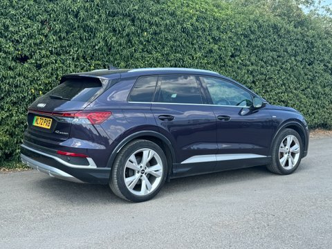 Audi Q4 E Tron 40 S Line ML72PXB Purple #3