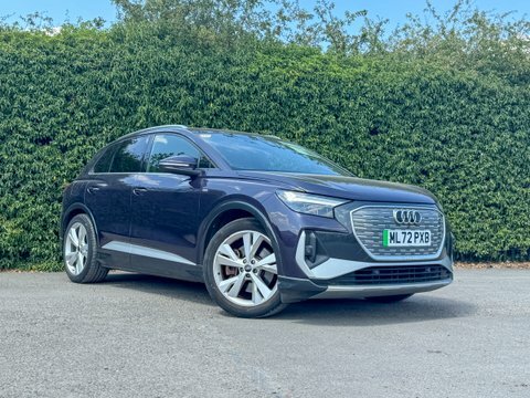Audi Q4 E Tron 40 S Line ML72PXB Purple #2