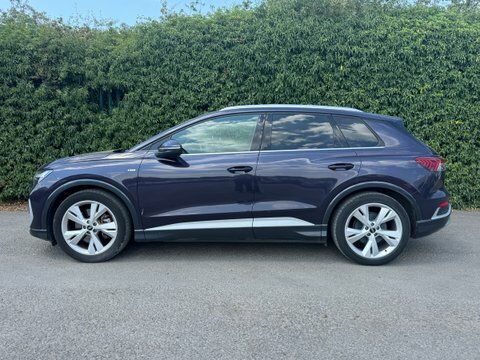 Audi Q4 E Tron 40 S Line ML72PXB Purple #5