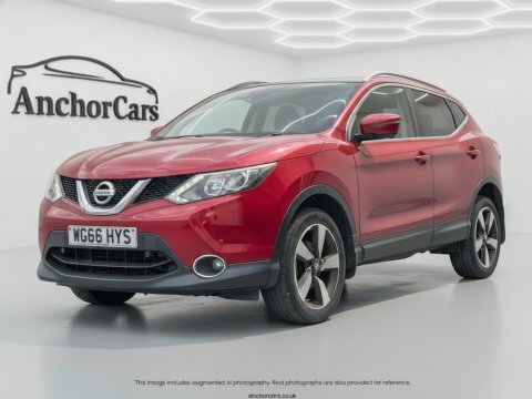 Nissan Qashqai Qashqai N-connecta Dig-t WG66HYS Red