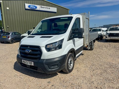 Ford Transit Custom Toolbox Dropside Lwb MA23TKF White