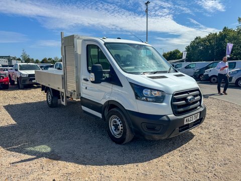 Ford Transit Custom Toolbox Dropside Lwb MA23TKF White #3