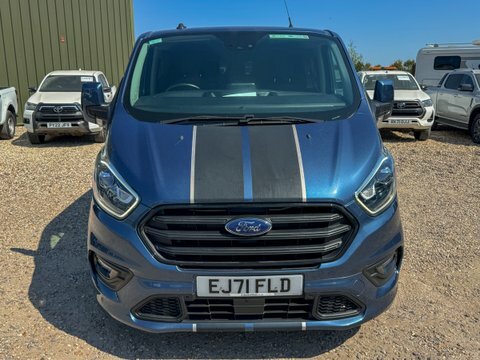 Ford Transit Custom Crew Cab Blue #4
