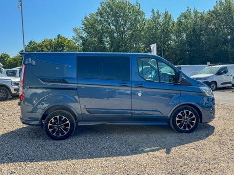 Ford Transit Custom Crew Cab Blue #6