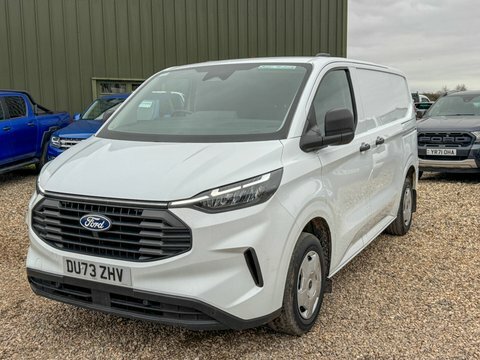Ford Transit Custom Swb L1h1 Low DU73ZHV White #2