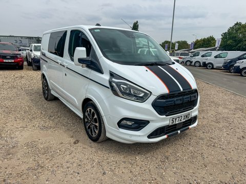 Ford Transit Custom Crew Cab SY72XMD White #5