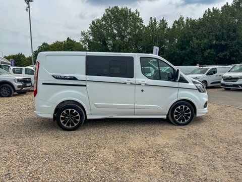 Ford Transit Custom Crew Cab SY72XMD White #6