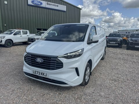 Ford Transit Custom Lwb L2h1 Low LE73KKJ White #2