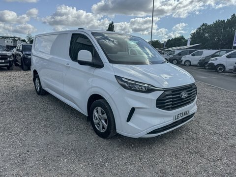 Ford Transit Custom Lwb L2h1 Low LE73KKJ White #4