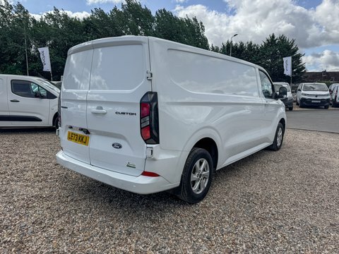 Ford Transit Custom Lwb L2h1 Low LE73KKJ White #6