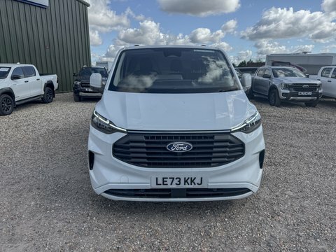 Ford Transit Custom Lwb L2h1 Low LE73KKJ White #3