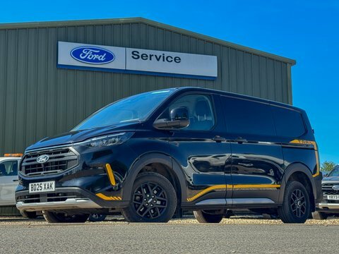 Ford Transit Custom Swb L1h1 Low BD25XAK Black