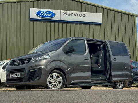 Vauxhall Vivaro Crew Cab Grey