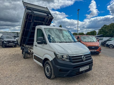 Volkswagen Crafter Tipper Mwb L2 CV72GXH White #4
