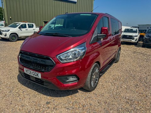 Ford Transit Custom Crew Cab Swb HT21GGK Red #3