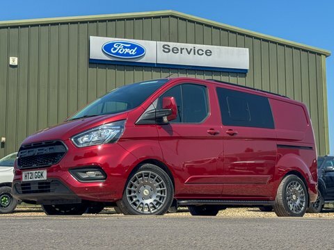 Ford Transit Custom Crew Cab Swb HT21GGK Red #2
