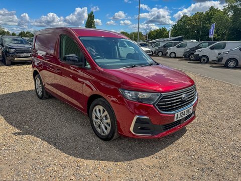 Ford Transit Connect Swb L1h1 Low AJ24UYC Red #4