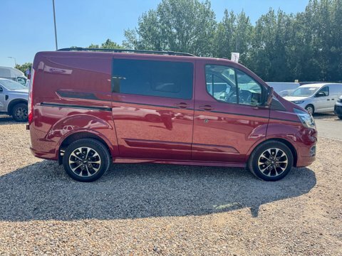Ford Transit Custom Crew Cab BD71ZSO Red #6