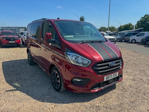 Ford Transit Custom Crew Cab BD71ZSO Red #5