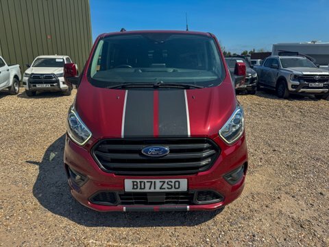 Ford Transit Custom Crew Cab BD71ZSO Red #4