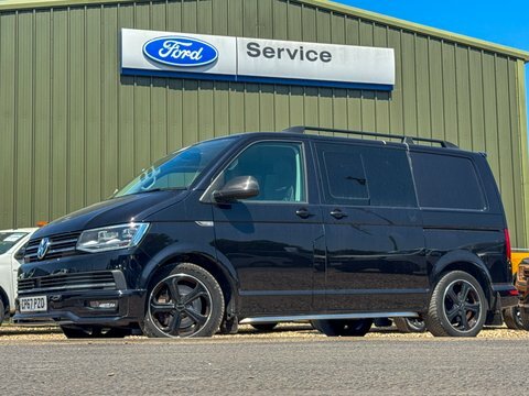 Volkswagen Transporter Sportline Crew Cab Black #2