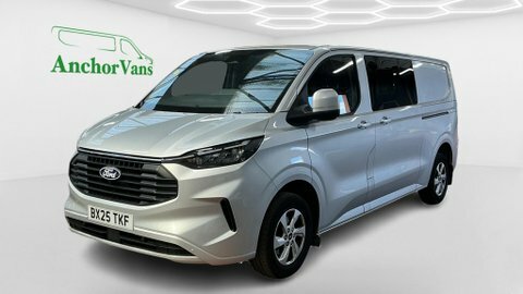 Ford Transit Custom Crew Cab Lwb BX25TKF Silver