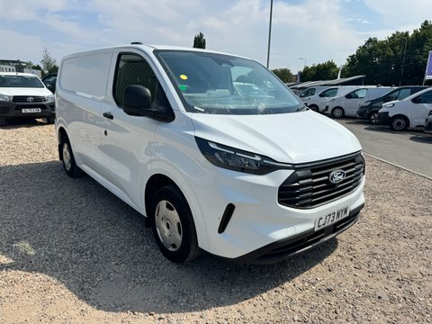 Ford Transit Custom Swb L1h1 Low CJ73NYM White #4