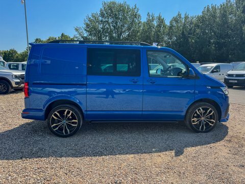 Volkswagen Transporter Crew Cab RK73XME Blue #6