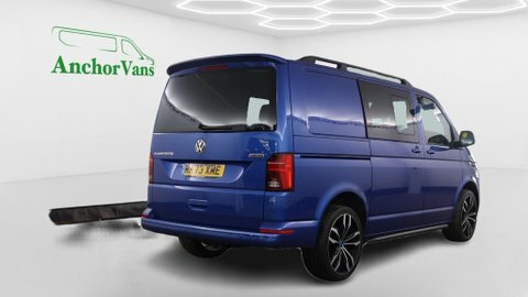 Volkswagen Transporter Crew Cab RK73XME Blue #4