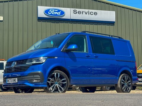 Volkswagen Transporter Crew Cab RK73XME Blue #2