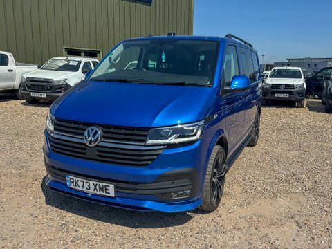 Volkswagen Transporter Crew Cab RK73XME Blue #3