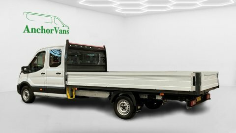 Ford Transit Custom Xxlwb L5dropside CV73KTD White #6