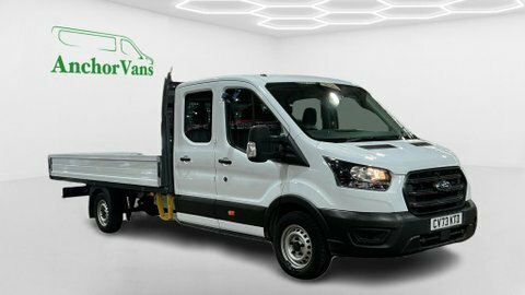 Ford Transit Custom Xxlwb L5dropside CV73KTD White #2