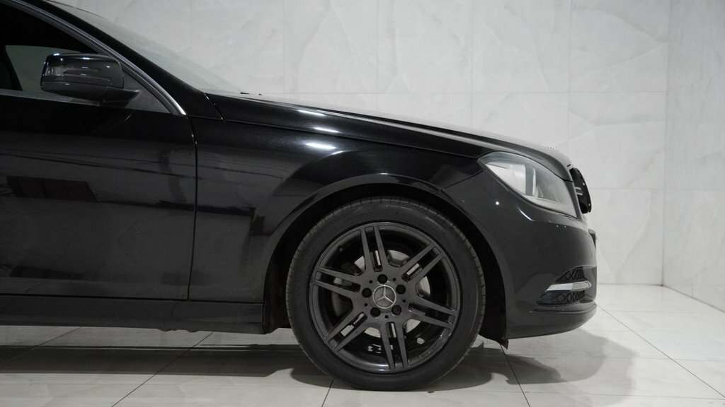 Mercedes-Benz C Class Saloon 1.6 C180 Executive Se G-tronic Euro 6 Ss Silver #25