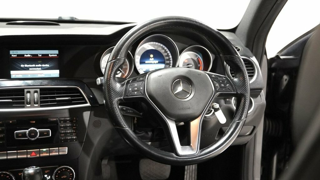 Mercedes-Benz C Class Saloon 1.6 C180 Executive Se G-tronic Euro 6 Ss Silver #12