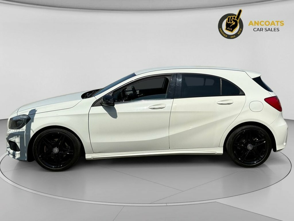 Mercedes-Benz A Class Hatchback PO63GFU White #2