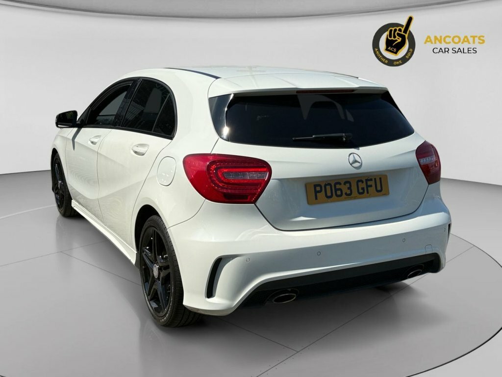 Mercedes-Benz A Class Hatchback PO63GFU White #3