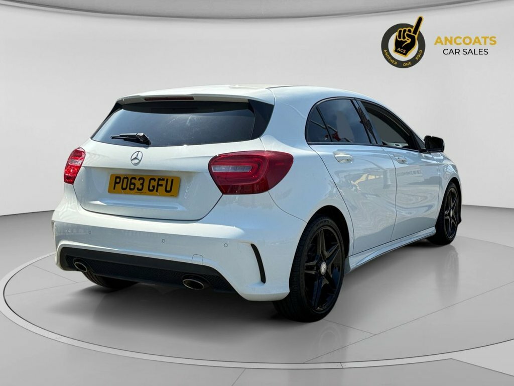 Mercedes-Benz A Class Hatchback PO63GFU White #5