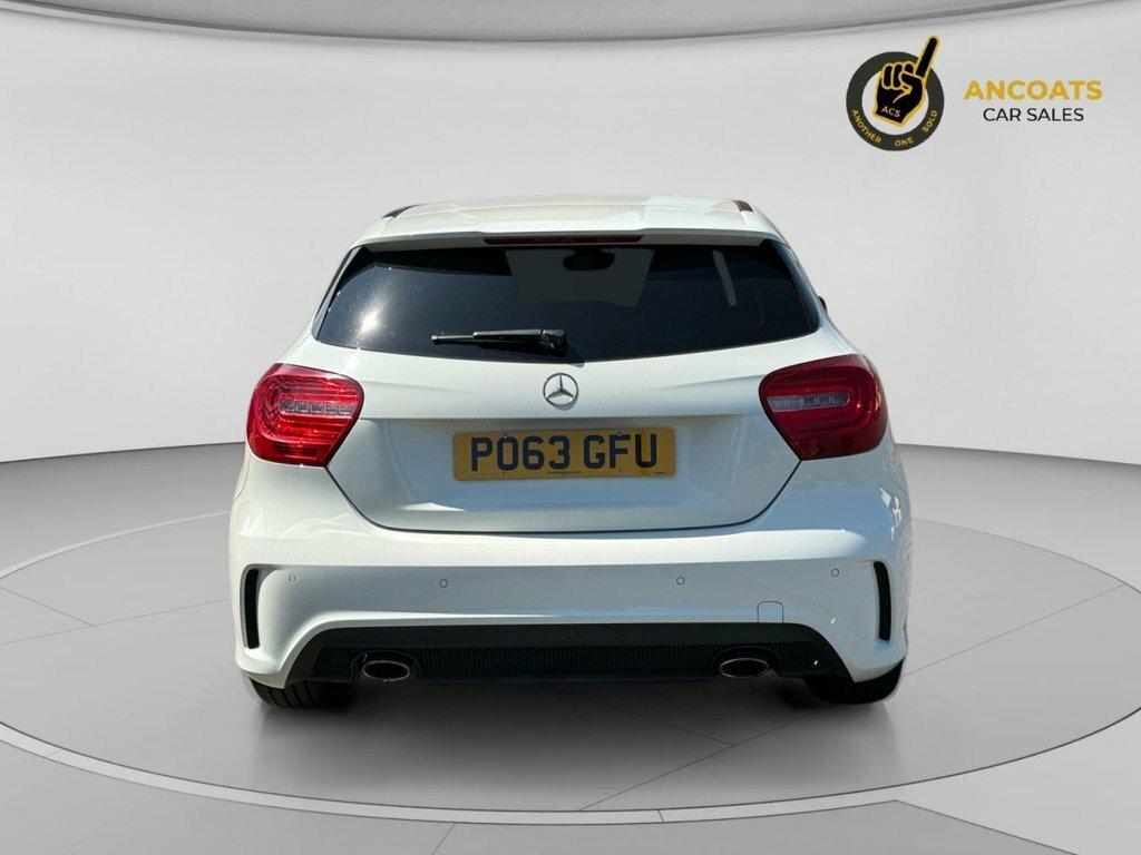 Mercedes-Benz A Class Hatchback PO63GFU White #4