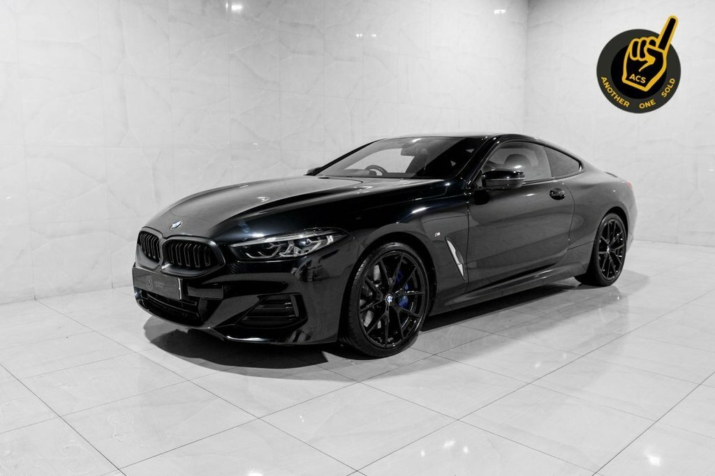 BMW 8 Series Gran Coupe 3L M Sport Black #2