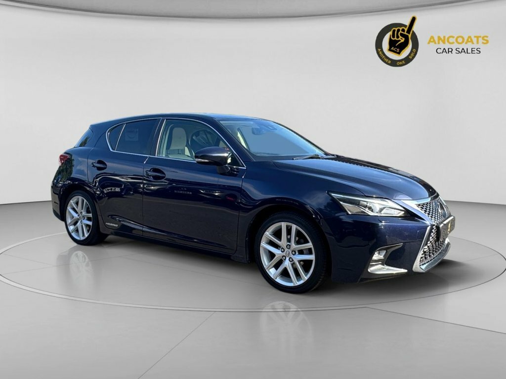 Lexus CT Hatchback Blue #6