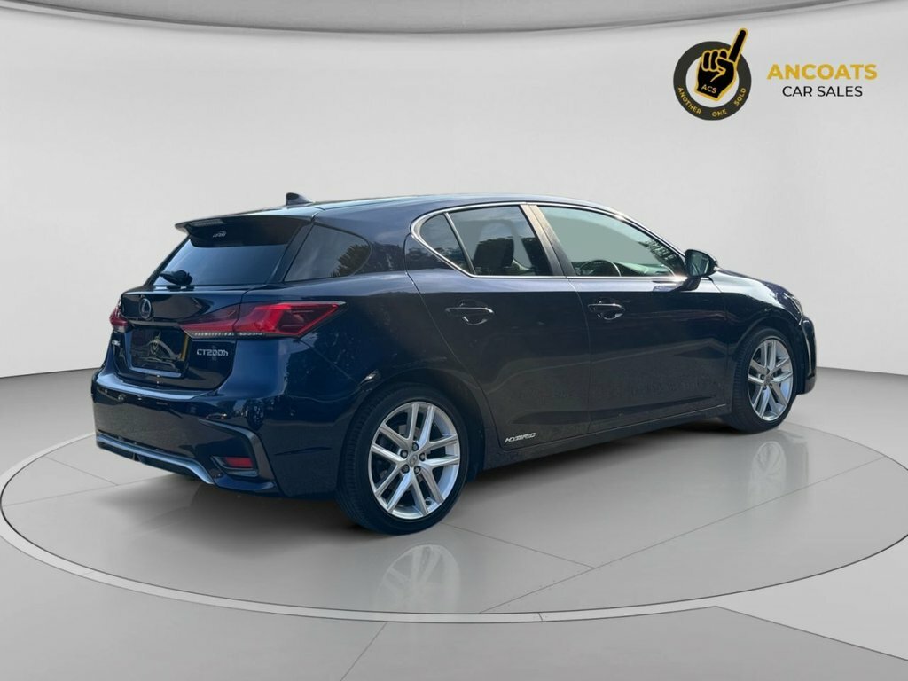 Lexus CT Hatchback Blue #4