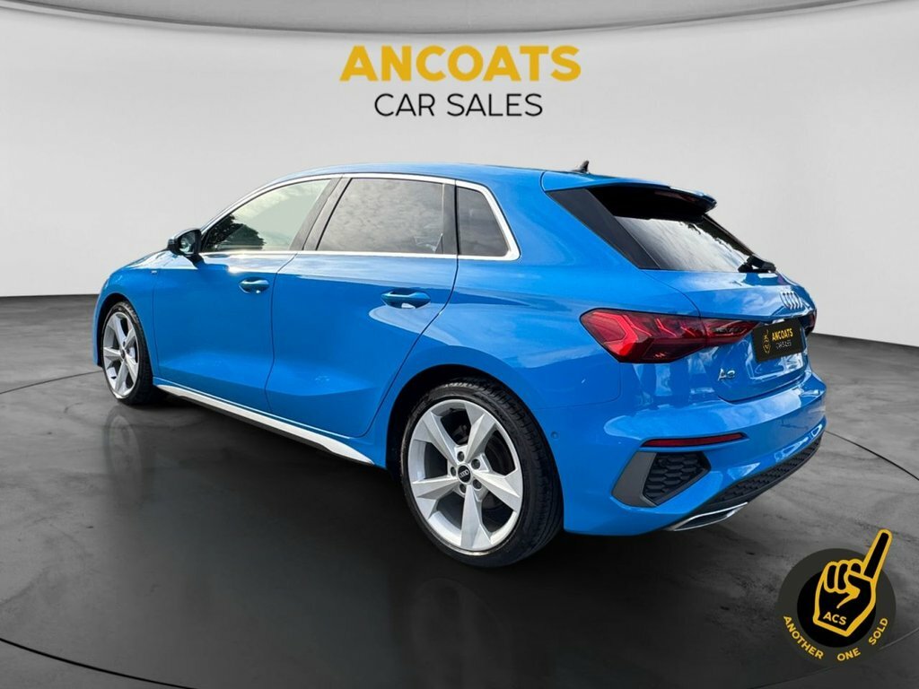 Audi A3 1L S Line Blue #3