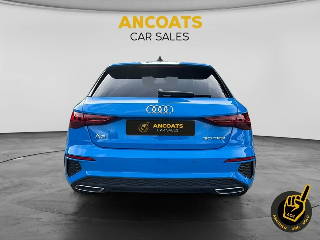 Audi A3 1L S Line Blue #4