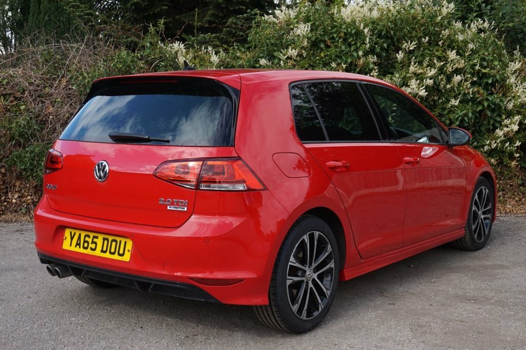 Volkswagen Golf Hatchback YA65DOU Red #3