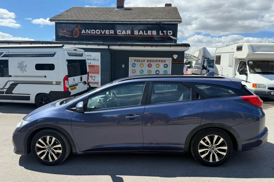 Honda Civic 1.6 I-dtec S-t Tourer Euro 5 S Red #2