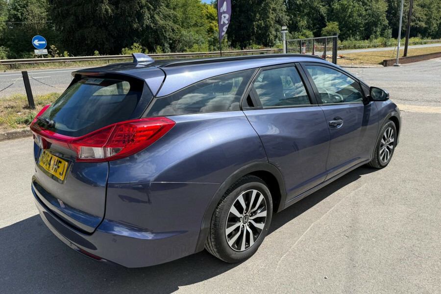 Honda Civic 1.6 I-dtec S-t Tourer Euro 5 S Red #5