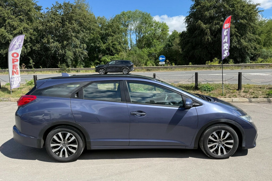 Honda Civic 1.6 I-dtec S-t Tourer Euro 5 S Red #6