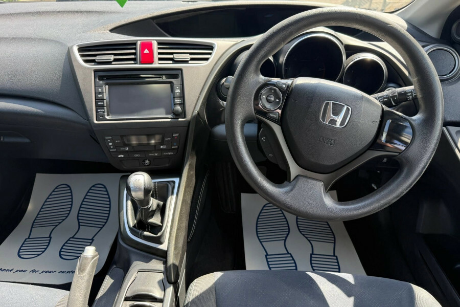 Honda Civic 1.6 I-dtec S-t Tourer Euro 5 S Red #14