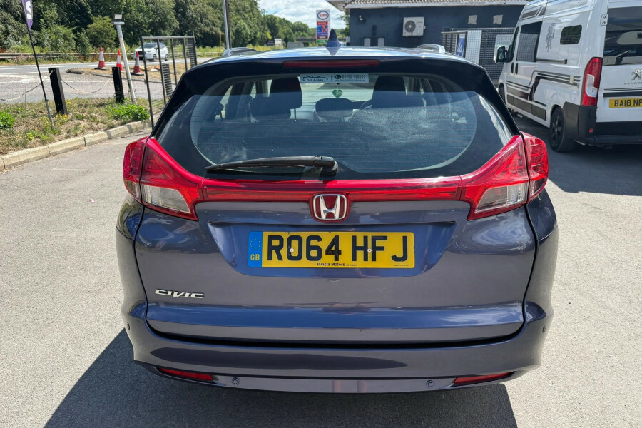 Honda Civic 1.6 I-dtec S-t Tourer Euro 5 S Red #4
